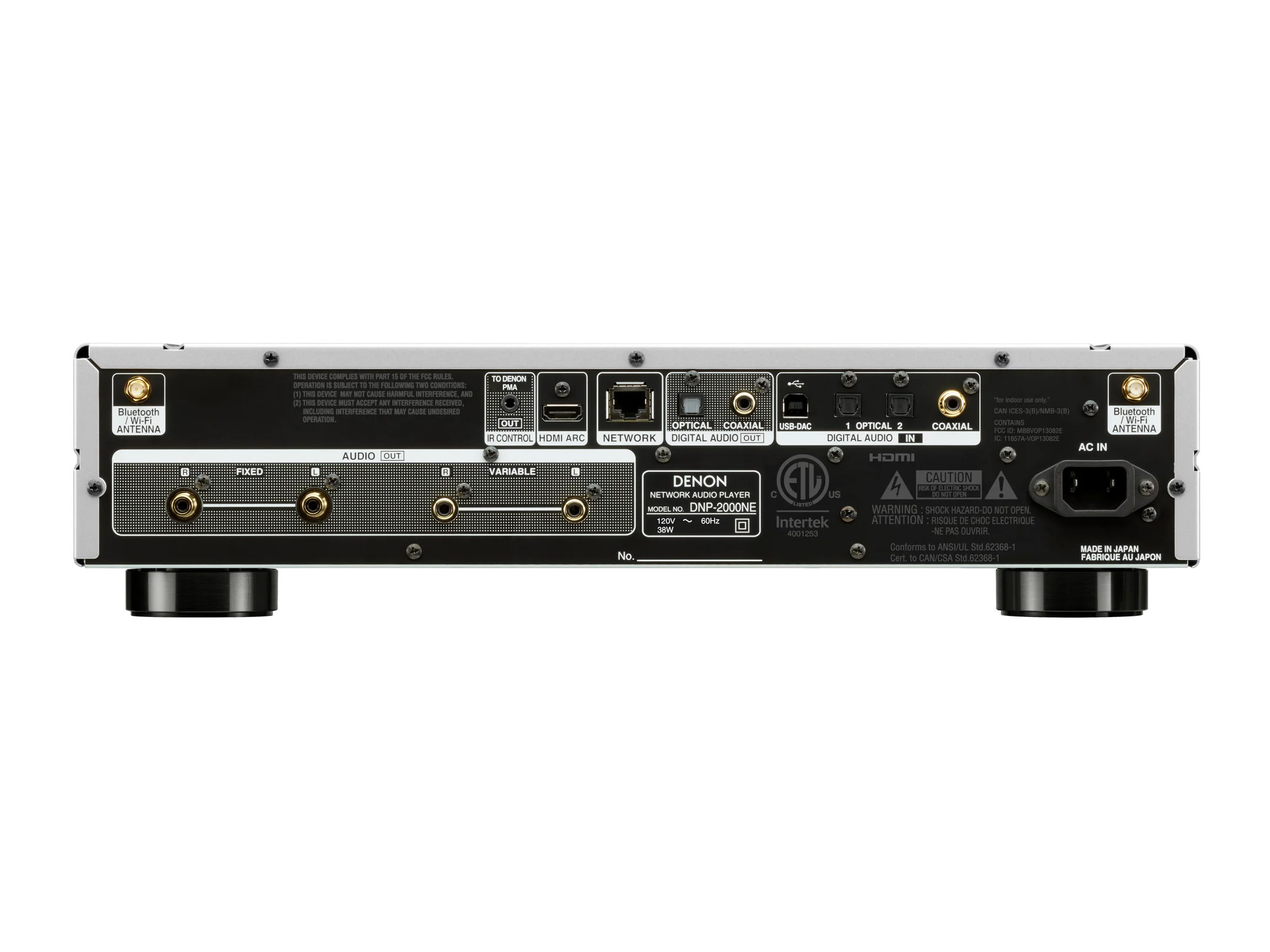 Denon DNP-2000NE High-Resolution Audio Streamer with HEOS Built-in - Image 6