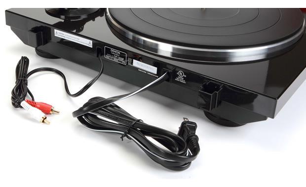 Denon DP-300F Fully-Automatic Belt-Drive Turntable w/ Pre-Mounted Cartridge & Built-in Phono Preamp - Image 5