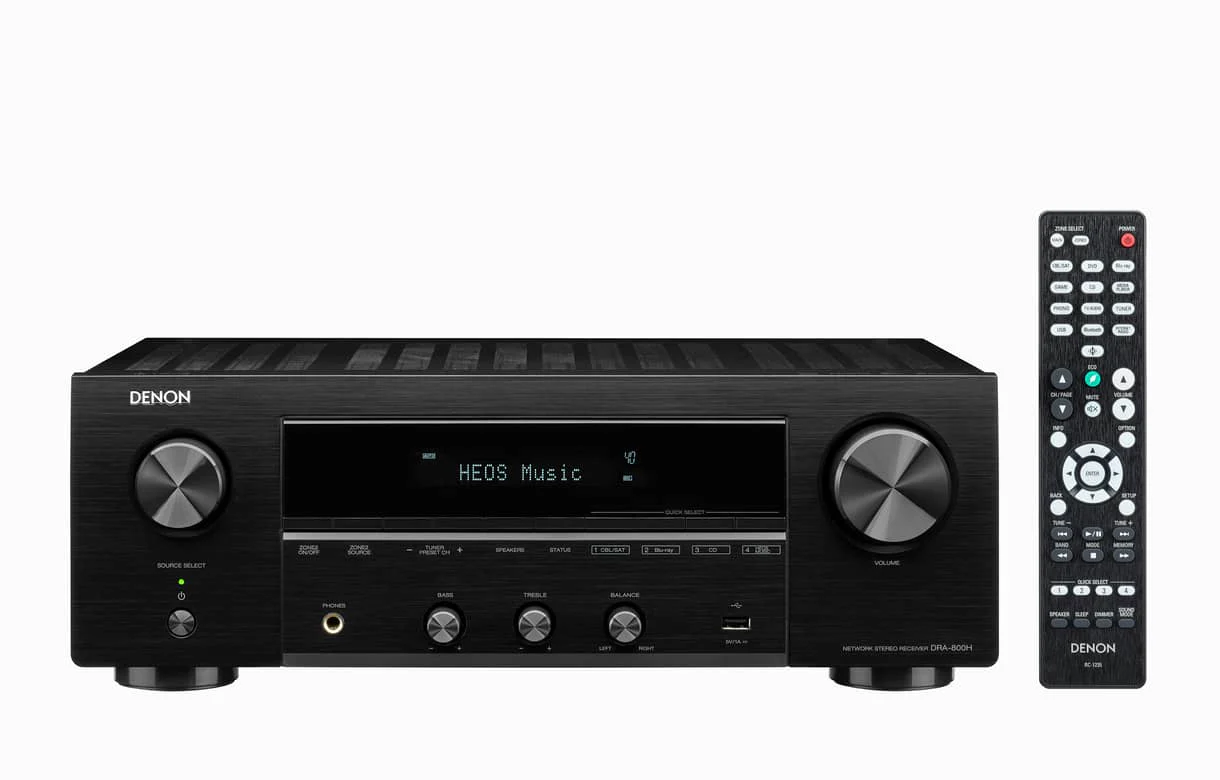 Denon DRA-800H 2-Channel Stereo Network Receiver for Home Theater - Image 3