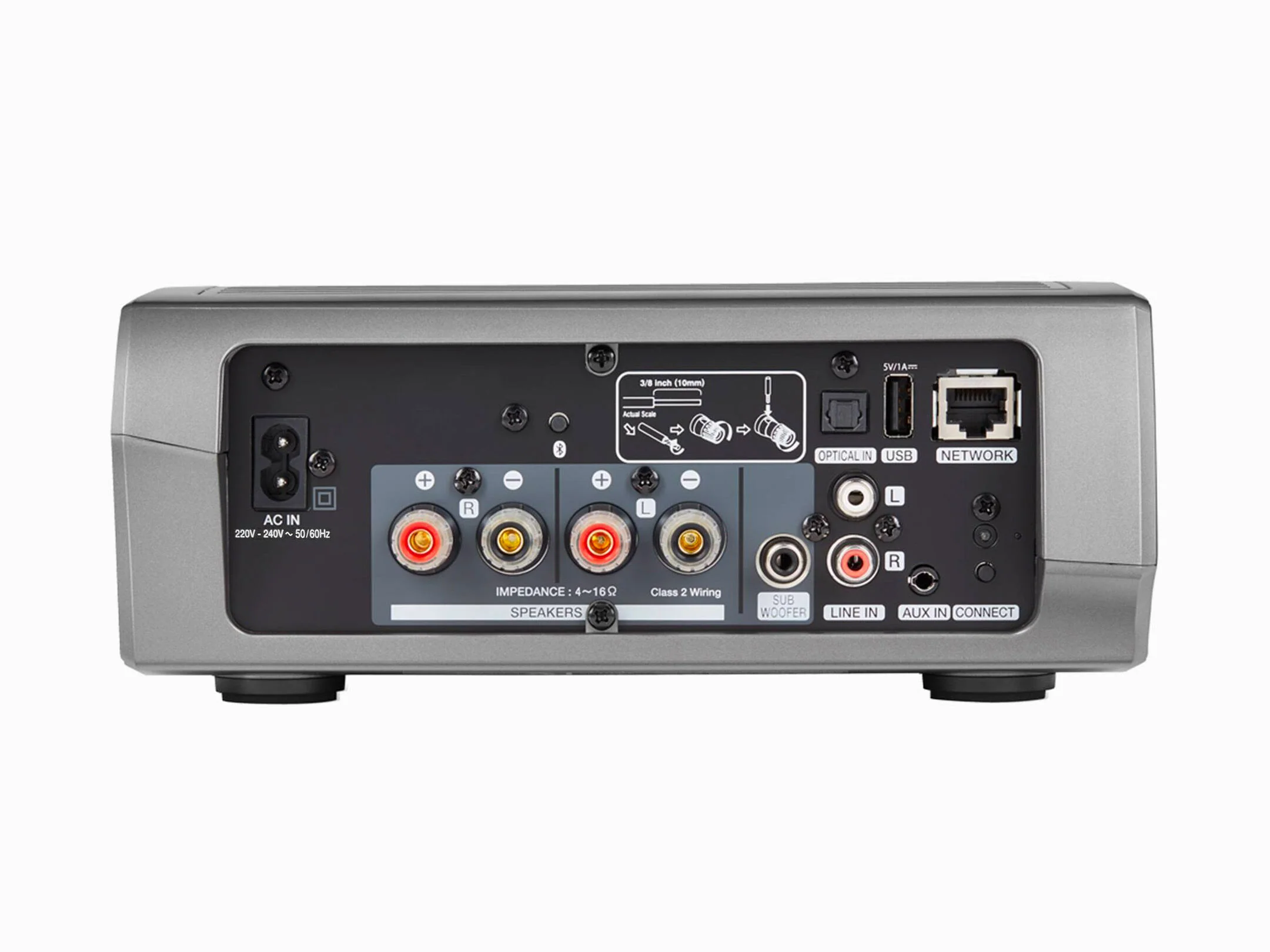 Denon HEOS Amplifier HS2 2 Channel 100W Amplifier with HEOS Built-in - Image 3