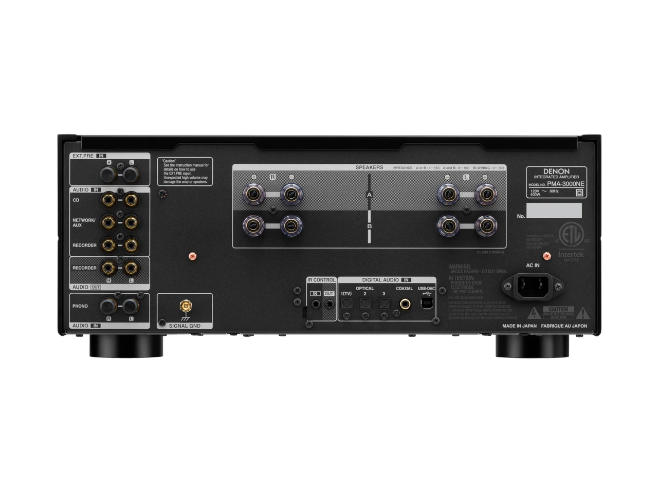 Denon PMA-3000NE 2 Channel 160W Integrated Amplifier with MM/MC Phono Stage - Image 4