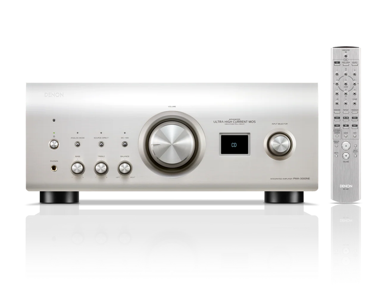 Denon PMA-3000NE 2 Channel 160W Integrated Amplifier with MM/MC Phono Stage - Image 8