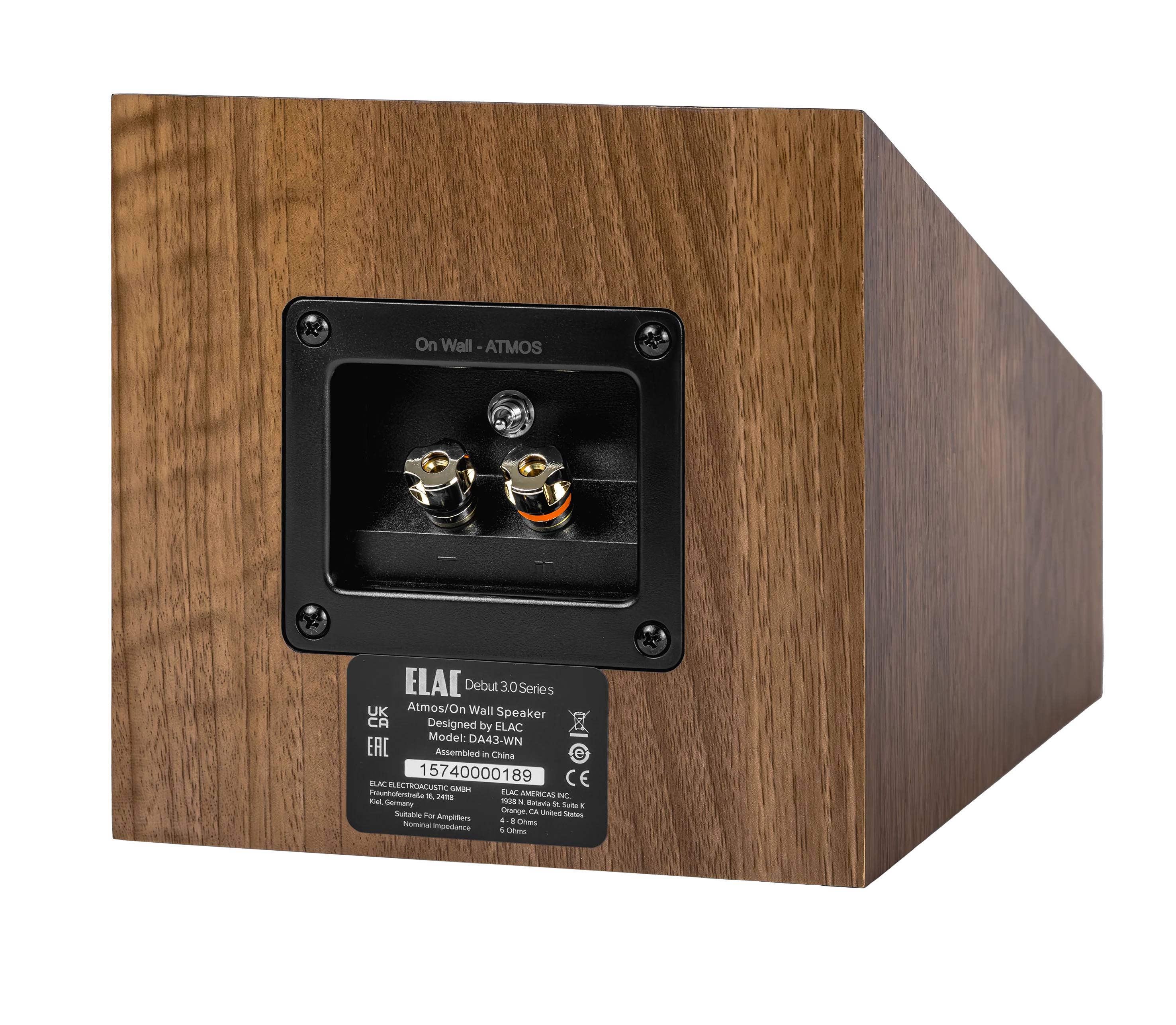 ELAC Debut 3.0 DA43 4 Inch On Wall/Atmos Enable Speakers (Pair) - Image 15