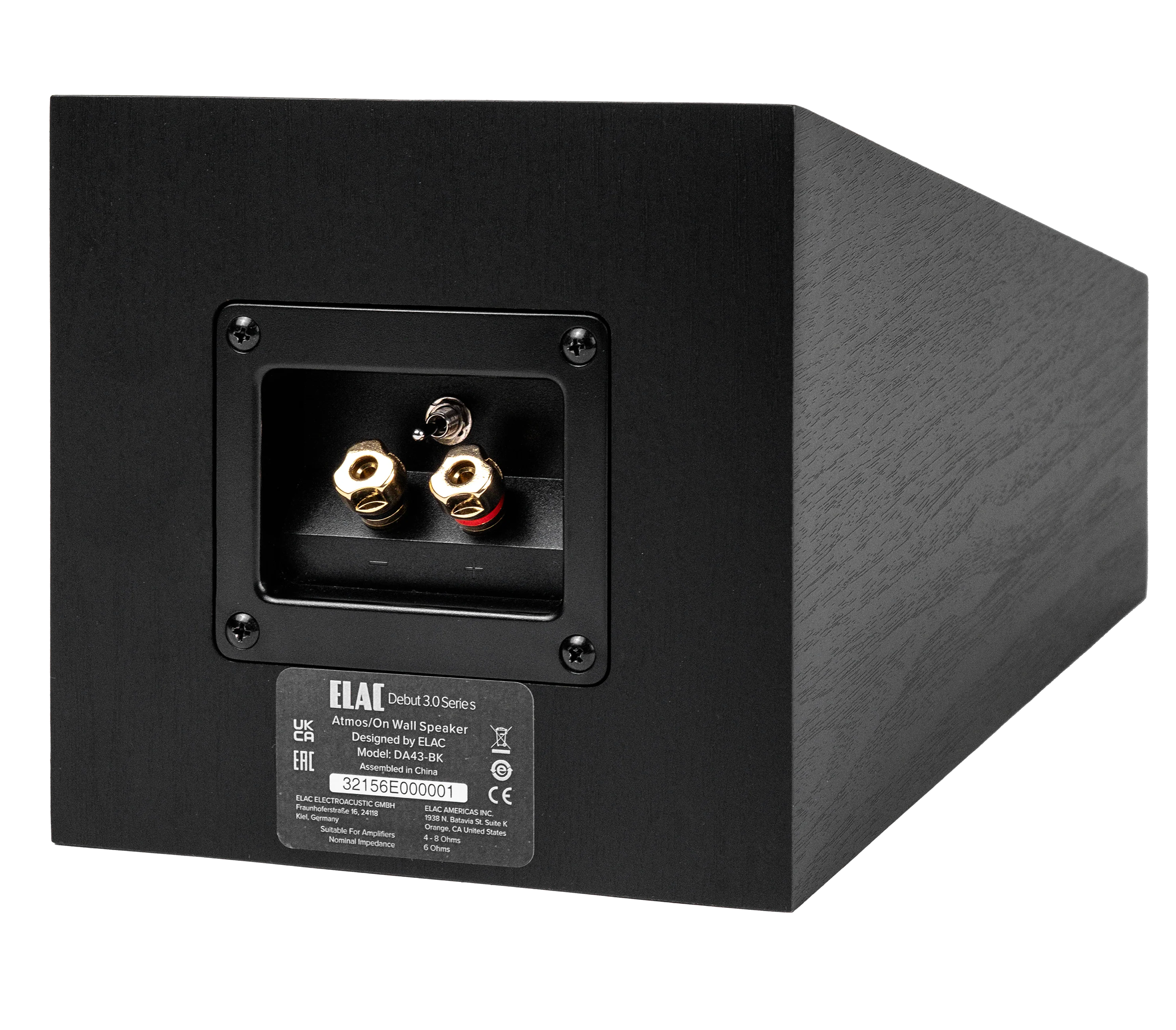 ELAC Debut 3.0 DA43 4 Inch On Wall/Atmos Enable Speakers (Pair) - Image 6