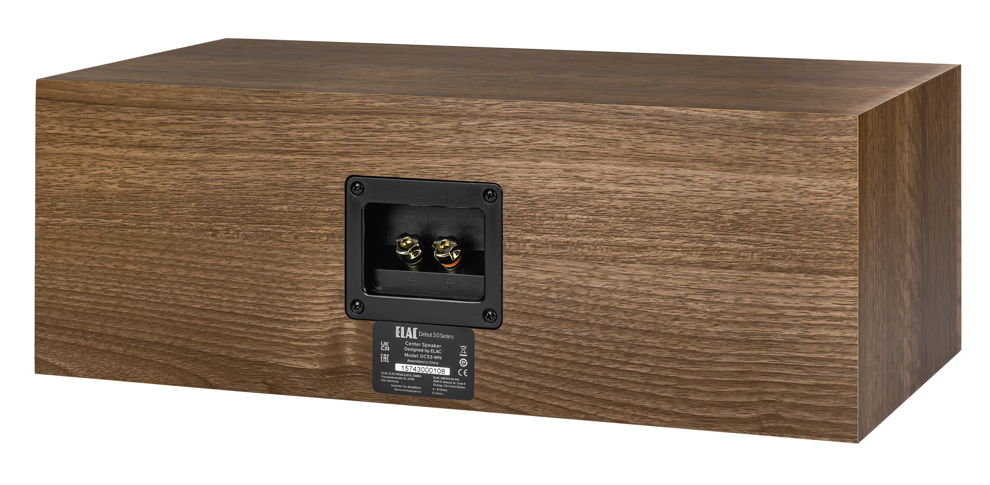 ELAC Debut 3.0 DC53 5.25 Inch Center Channel Speakers (Each) - Image 10