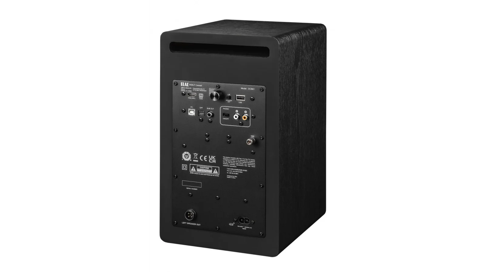 Elac Debut ConneX DCB61 6.5" Powered Speakers (Pair) - Image 3