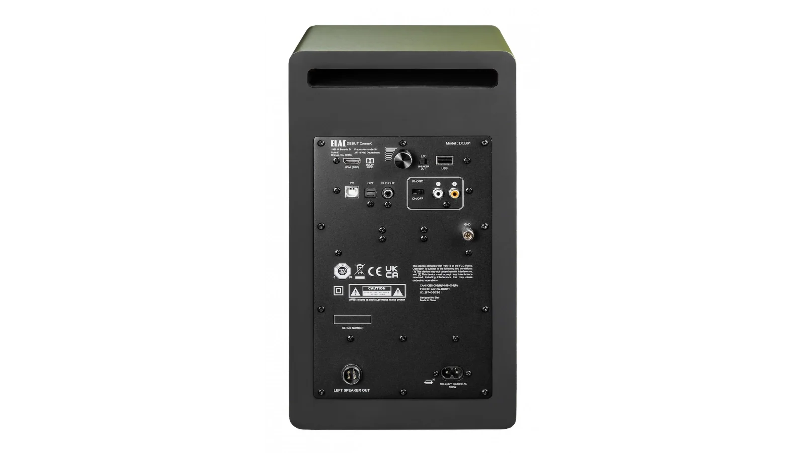 Elac Debut ConneX DCB61 6.5" Powered Speakers (Pair) - Image 9