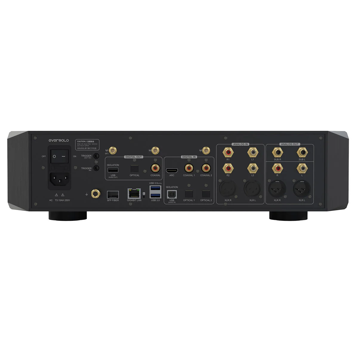EverSolo AMP-F2 Power Amplifier Bundle with DMP-A10 Network Player & DAC - Image 9