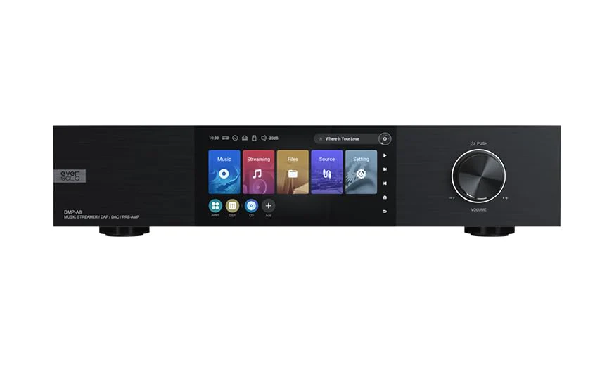 EverSolo AMP-F2 Power Amplifier Bundle with DMP-A8 Streamer Network Player - Image 9