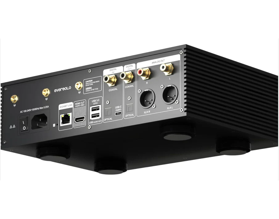 Eversolo DMP-A6 Gen 1 Network Streamer & DAC (Black) - Image 4