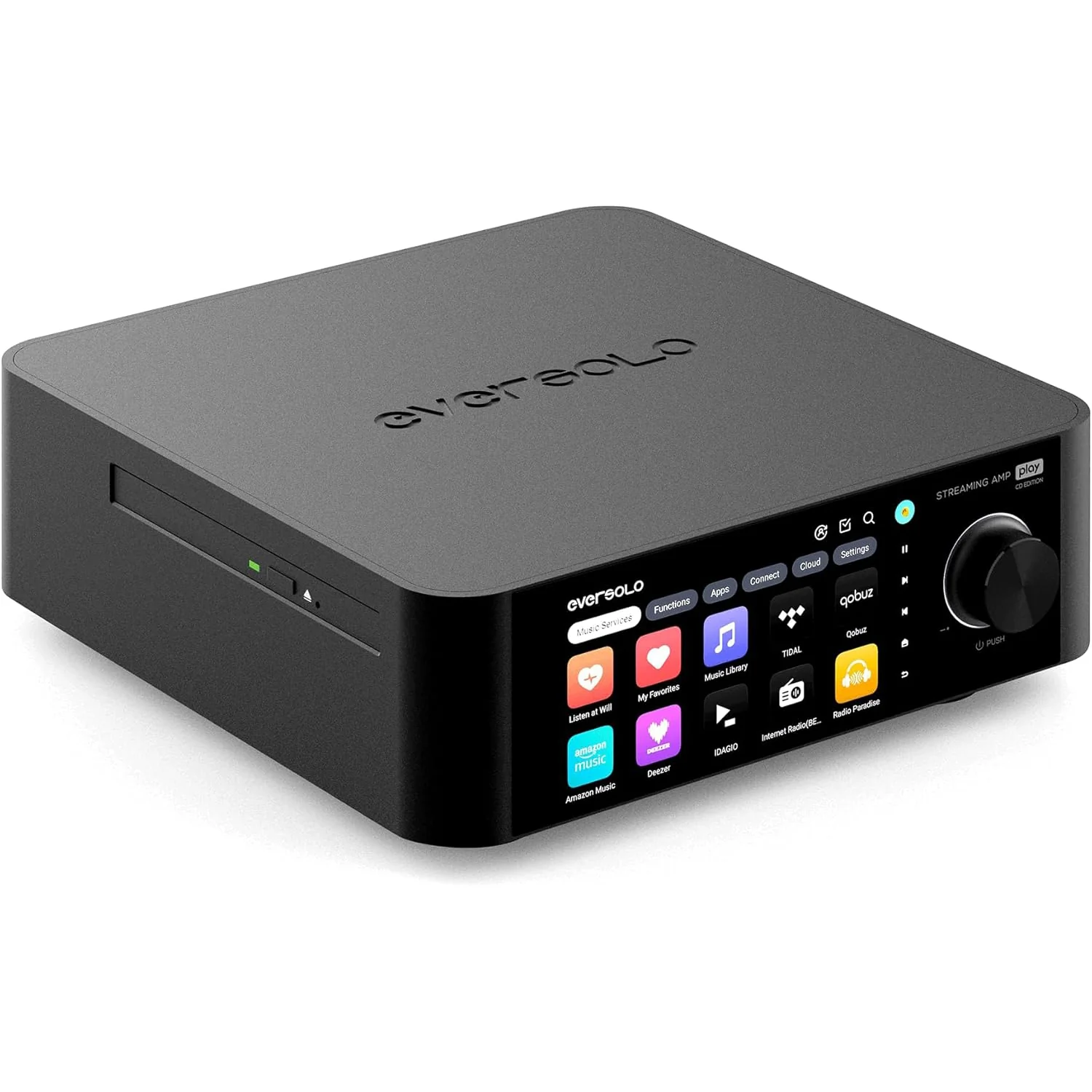 EverSolo Play All-in-One Streaming Amplifier (CD Edition)