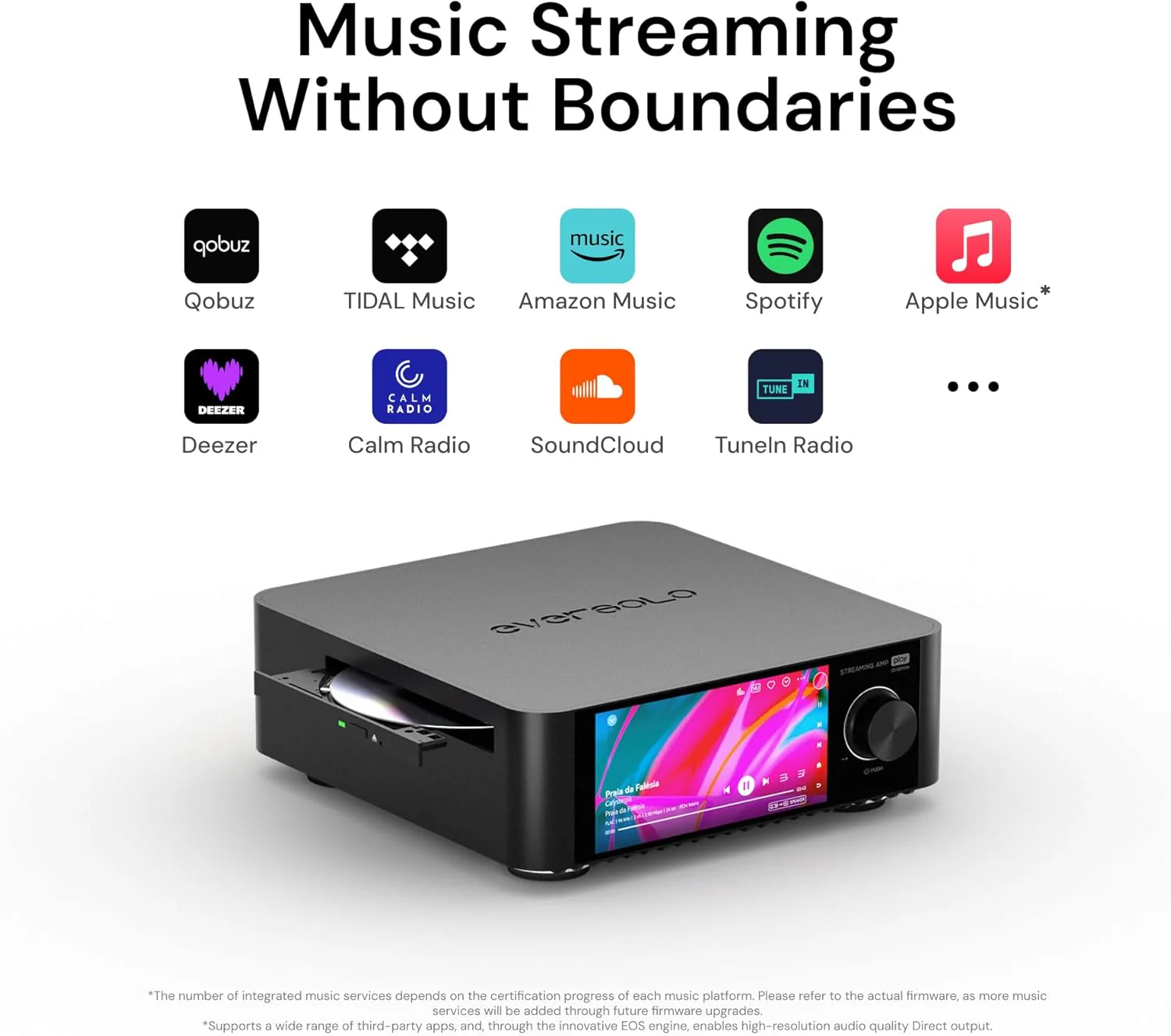EverSolo Play All-in-One Streaming Amplifier (CD Edition) - Image 6