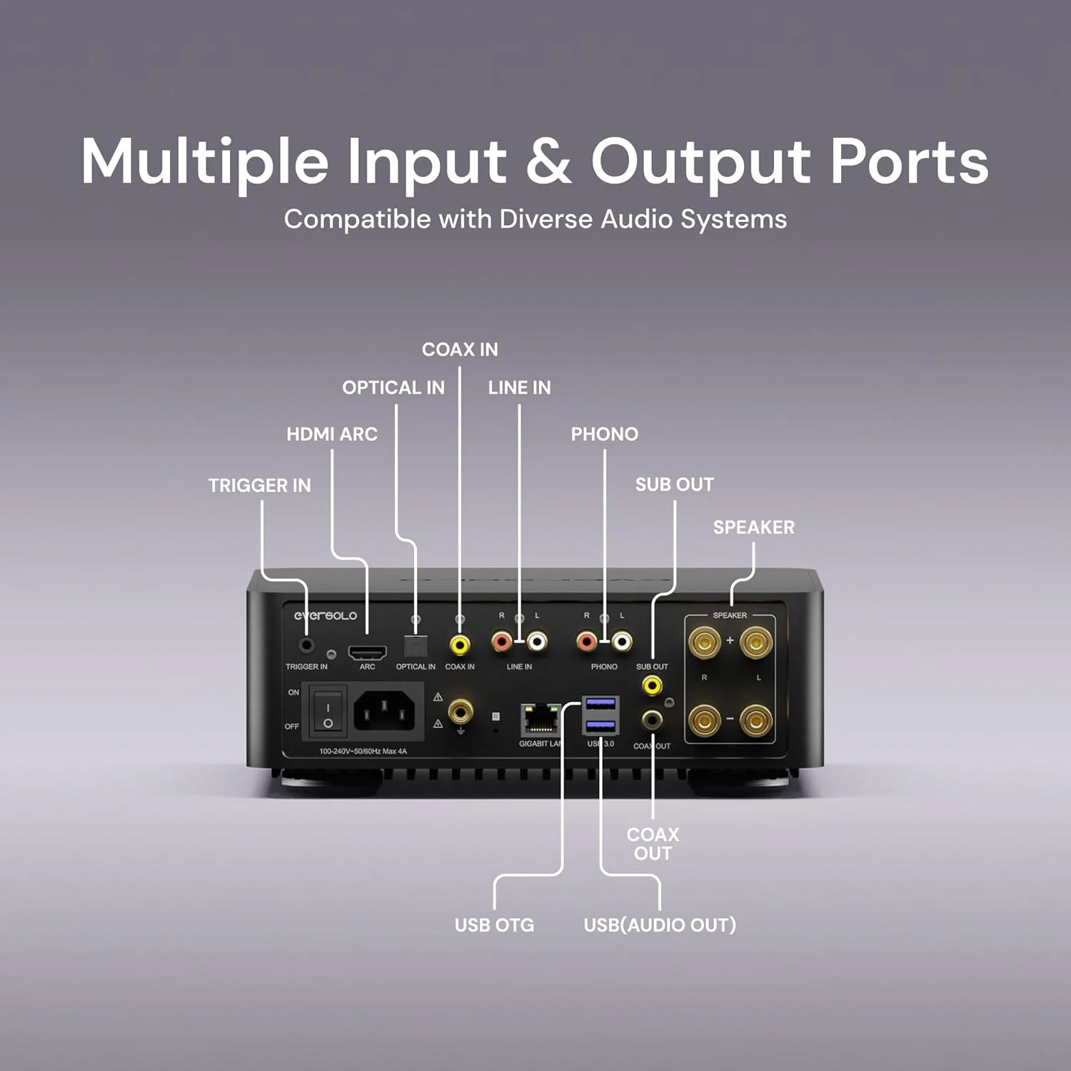 EverSolo Play All-in-One Streaming Amplifier (Standard Edition) - Image 5