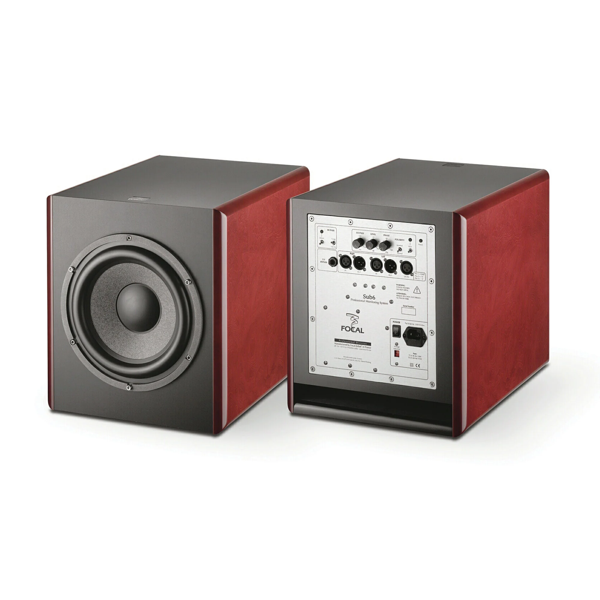 Focal Sub6 Be SM6 11 inch Powered Studio Subwoofer (Each) - Image 4