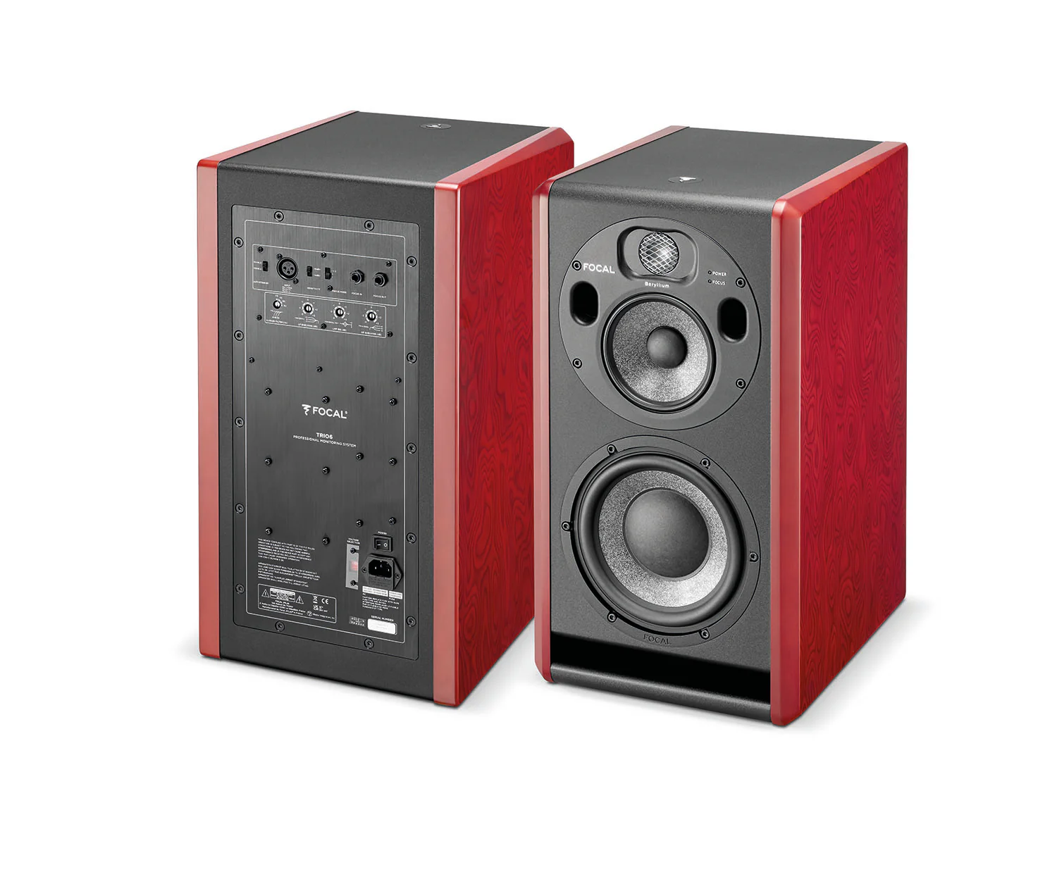 Focal Trio 6 ST6 3-Way Powered Studio Monitor (Each) - Image 9