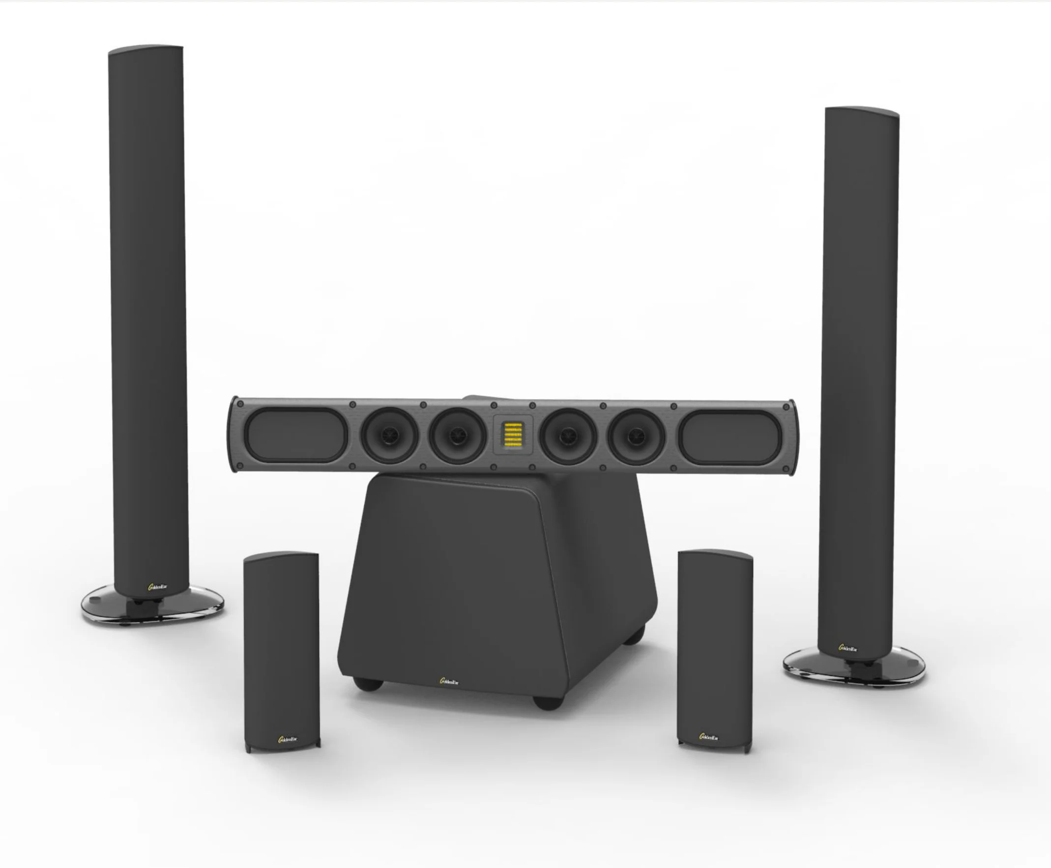 GoldenEar SuperStand 3/50/60 Satellite Speaker Floorstand (Pair) - Image 5