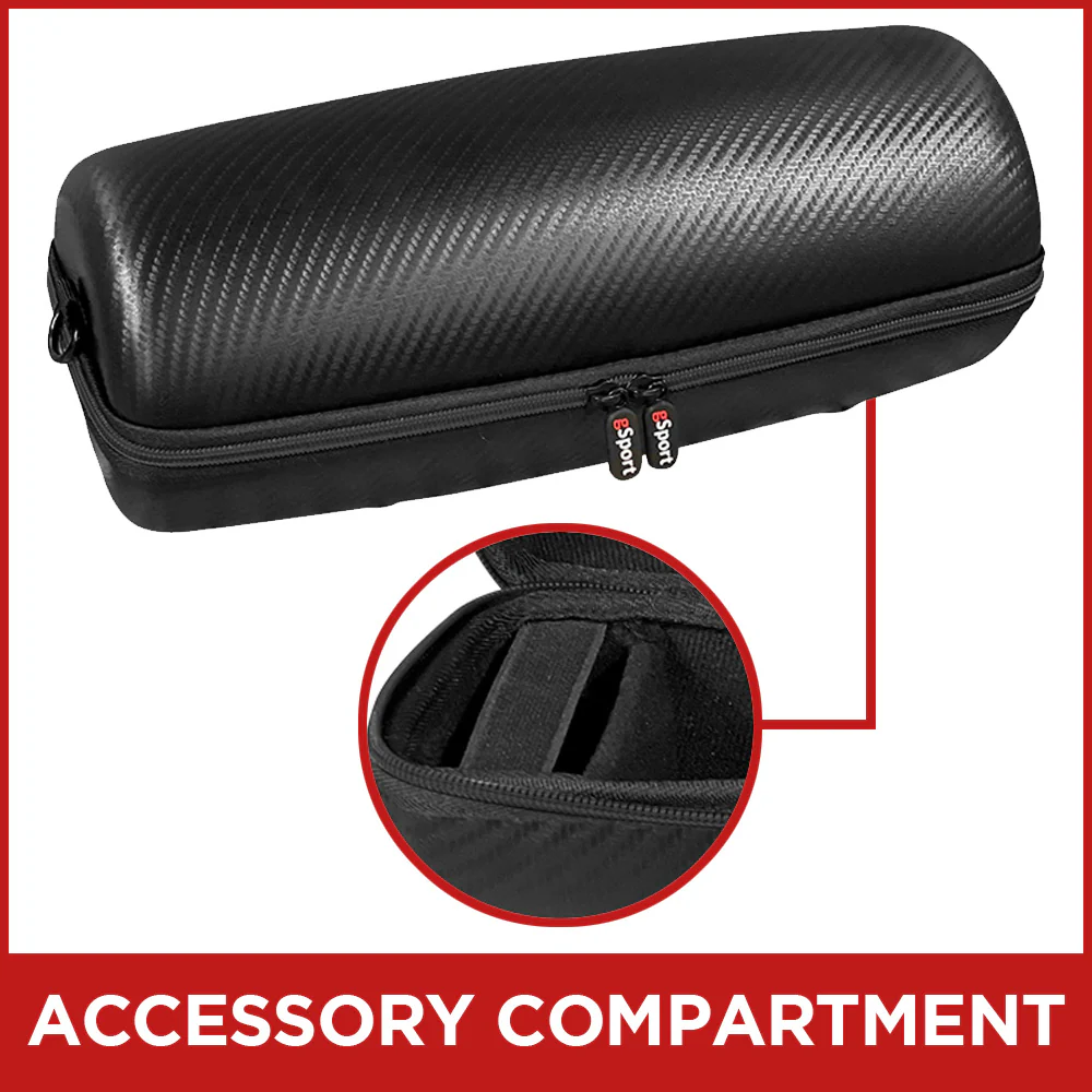 gSport Protective Travel Case for JBL XTREME 3 & 4 Portable Bluetooth Speaker (Black Carbon Fiber) - Image 3