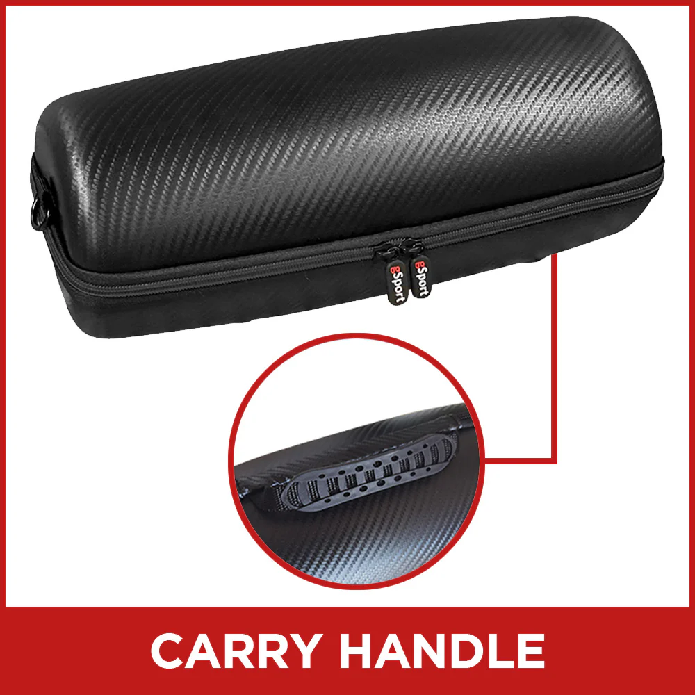 gSport Protective Travel Case for JBL XTREME 3 & 4 Portable Bluetooth Speaker (Black Carbon Fiber) - Image 5