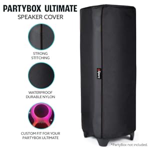 gSport Waterproof Durable Nylon Speaker Cover for JBL PARTYBOX Ultimate & 1000 - Image 8