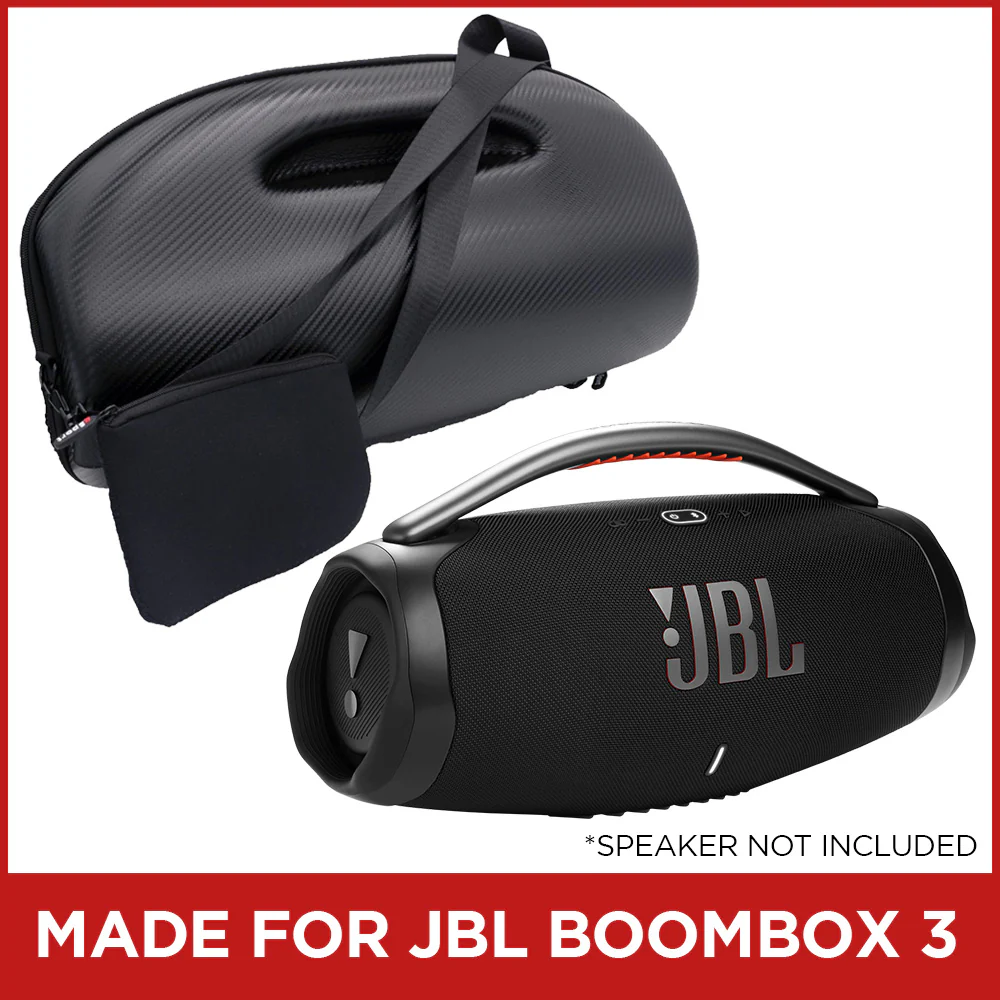 gSport Protective Travel Case for JBL Boombox 3 Portable Bluetooth Speakers (Black) - Image 5