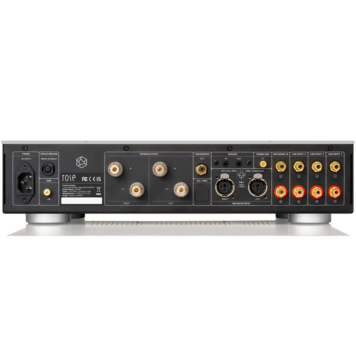 HiFi Rose RA280 Integrated Amplifier - Image 4