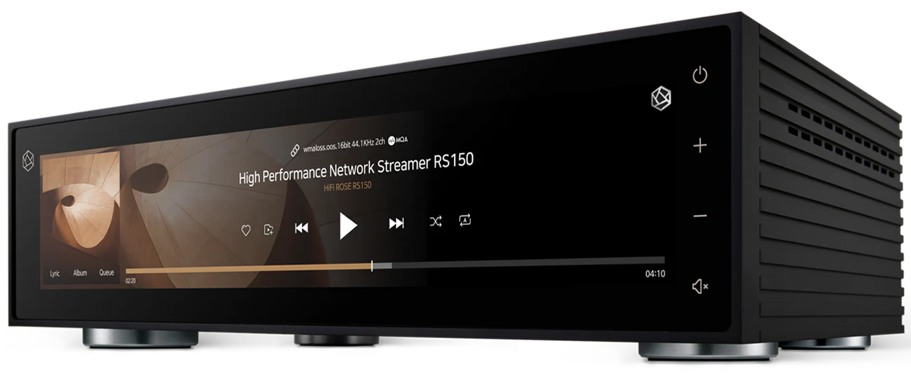 HiFi Rose RS150B High Performance Network Streamer (Silver) - Image 4