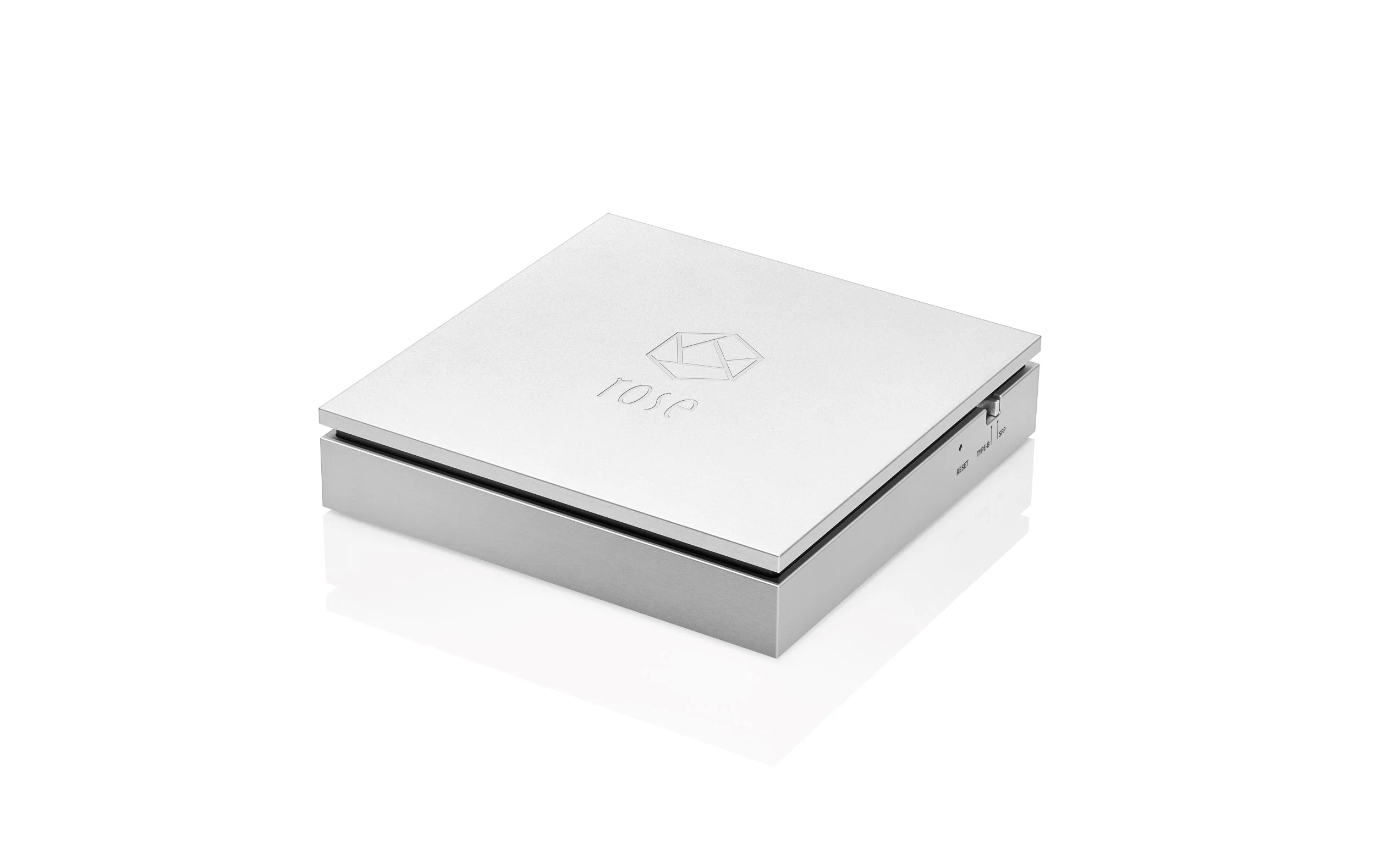 HiFi Rose RSA720 Optical USB Hub (Silver) - Image 2