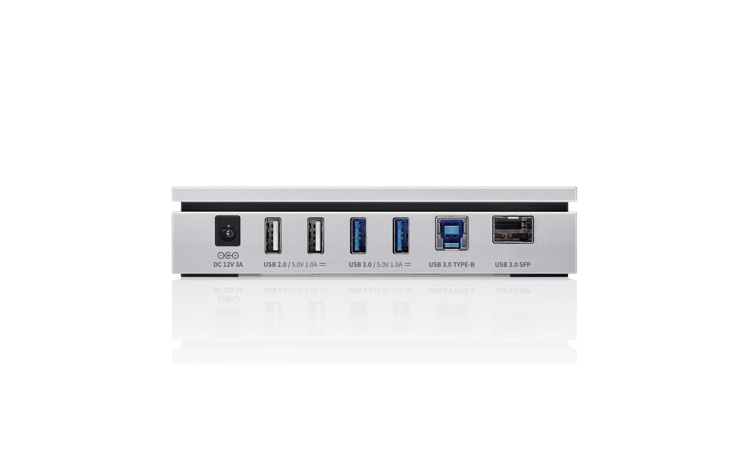 HiFi Rose RSA720 Optical USB Hub (Silver) - Image 3