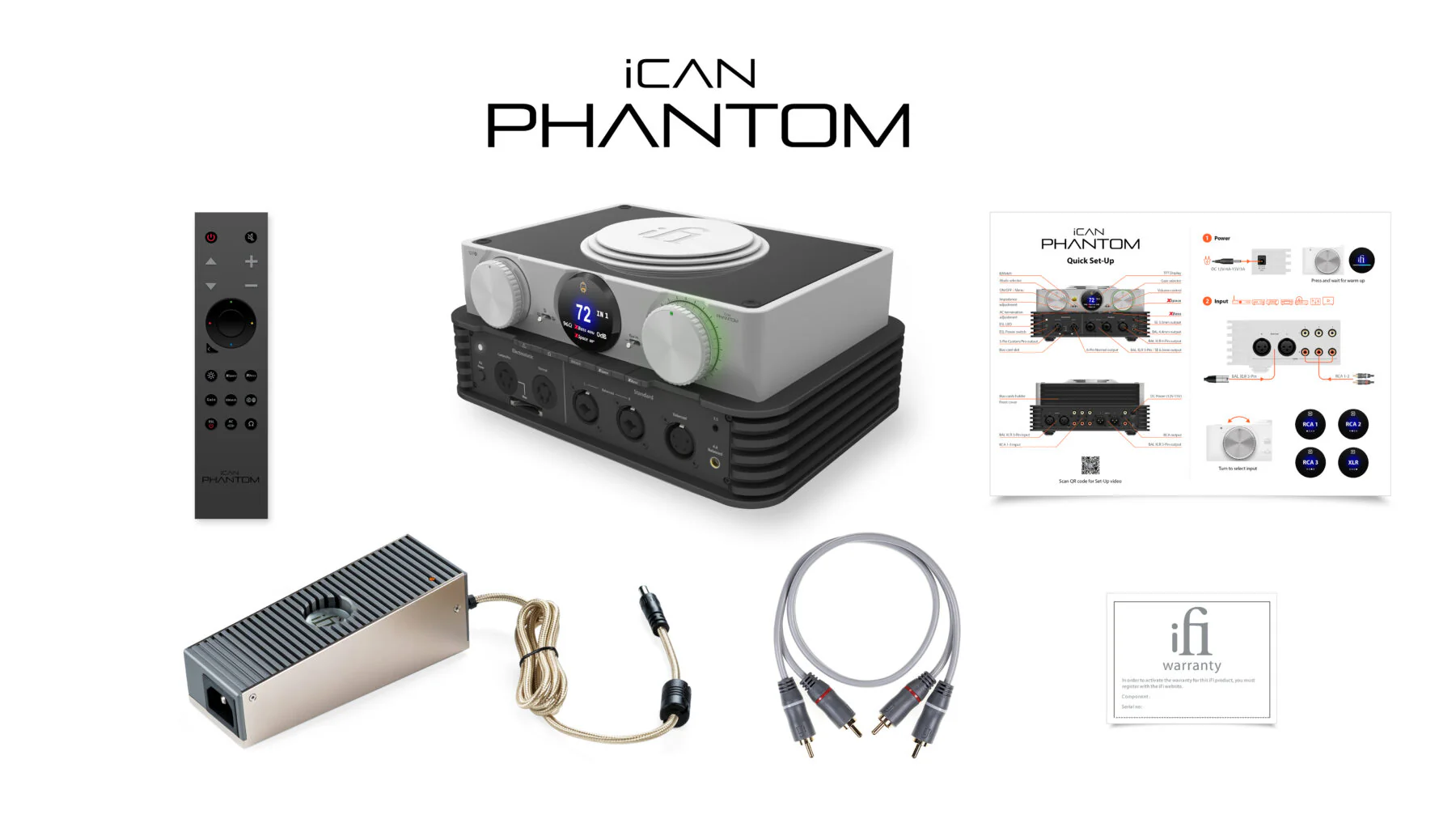 iFi Audio iCAN Phantom Reference Analog Headphone Amplifier - Image 5