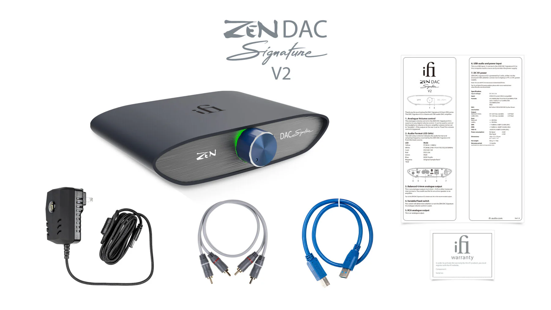 iFi Audio Zen DAC Signature V2 HiFi Desktop DAC - Image 5