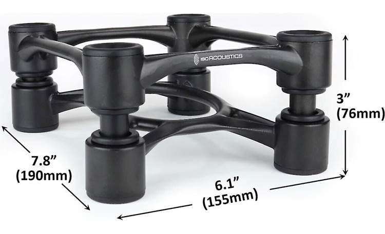 IsoAcoustics Aperta Isolation Speaker Stand with Tilt Adjustment (Pair) - Image 5
