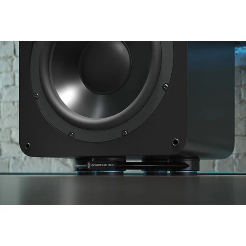 IsoAcoustics Aperta Sub XL Subwoofer Decoupler Isolation Platform (Black) - Image 4