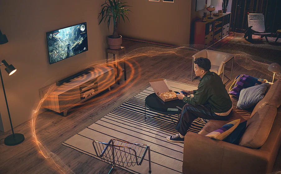 JBL Bar 300MK2 5.0 Channel All-In-One Soundbar with Dolby Atmos® (Black) - Image 8
