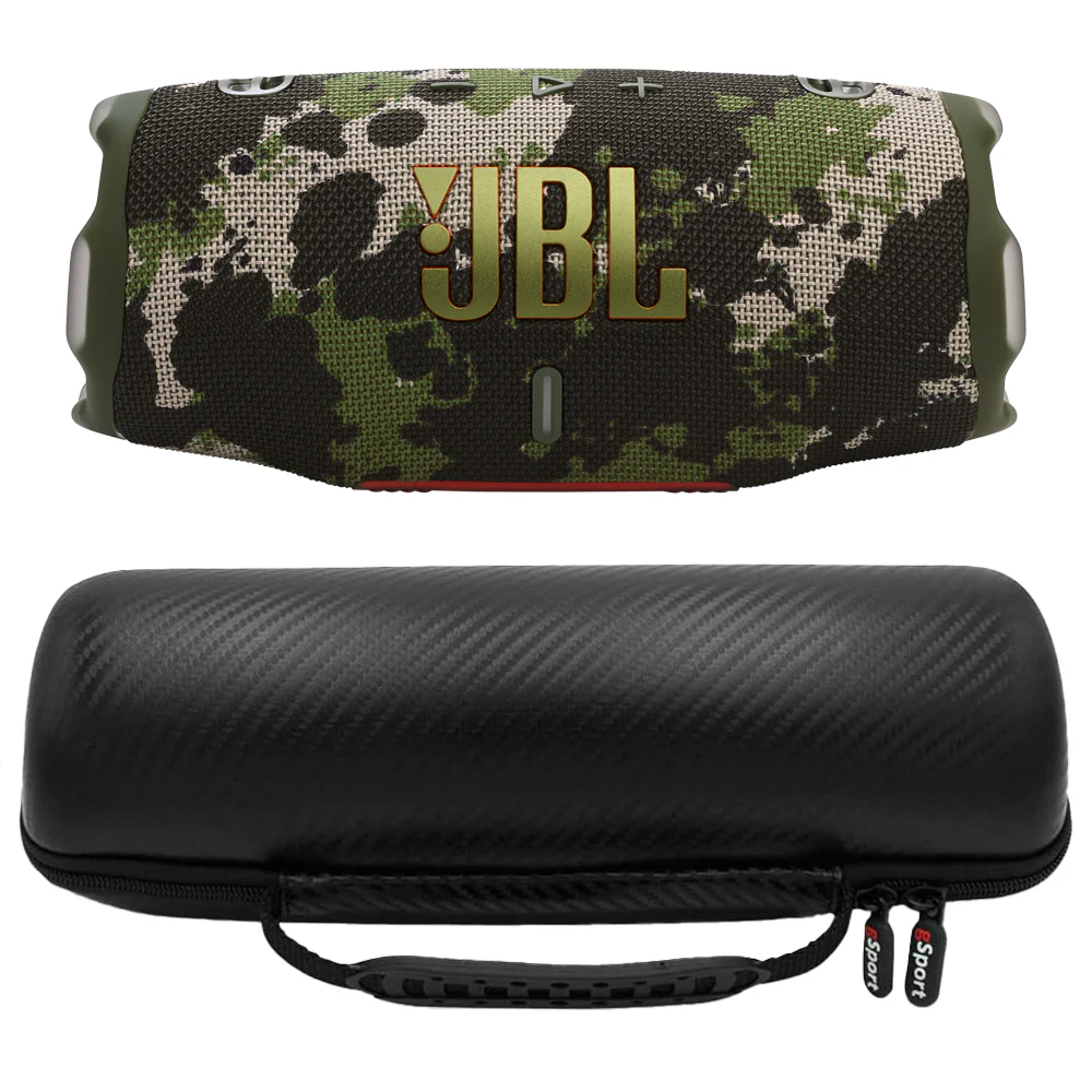 JBL Charge 6 Waterproof Portable Speaker Bundle with gSport Carbon Fiber Case - Image 4