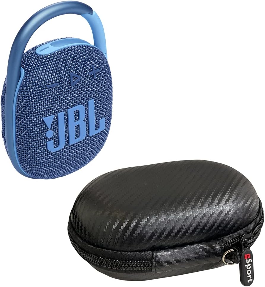 JBL CLIP 4 Waterproof Portable Bluetooth Speaker Bundle with gSport Carbon Fiber Case - Image 10