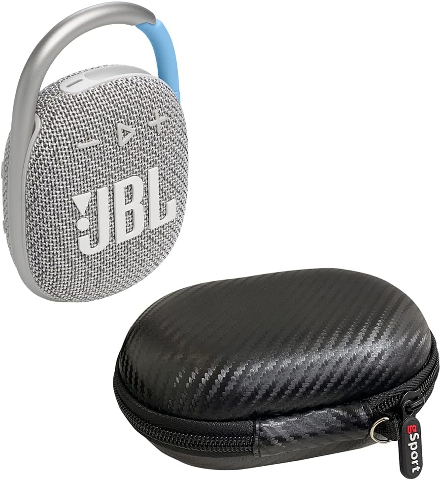 JBL CLIP 4 Waterproof Portable Bluetooth Speaker Bundle with gSport Carbon Fiber Case - Image 12