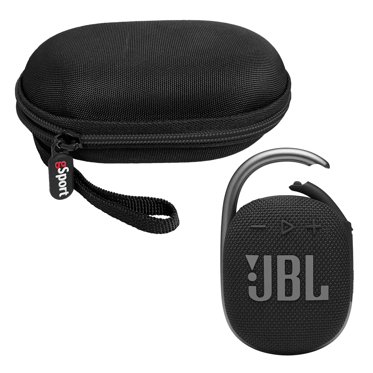 JBL CLIP 4 Waterproof Portable Bluetooth Speaker Bundle with gSport Carbon Fiber Case - Image 17