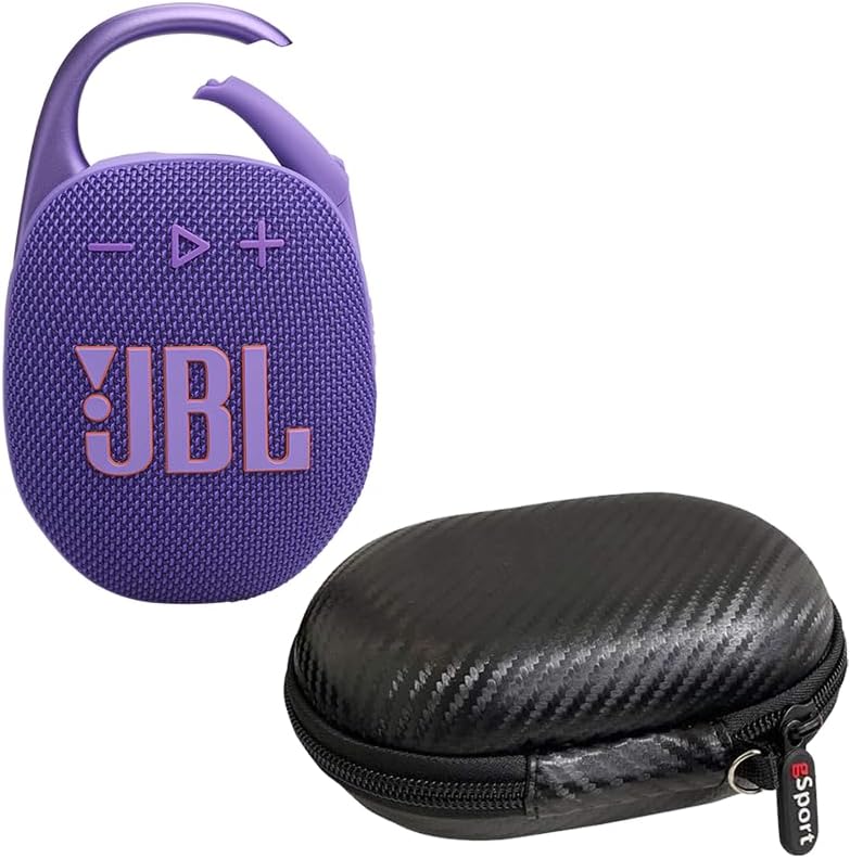JBL Clip 5 Ultra-Portable Waterproof Bluetooth Speaker Bundle with gSport Case - Image 7
