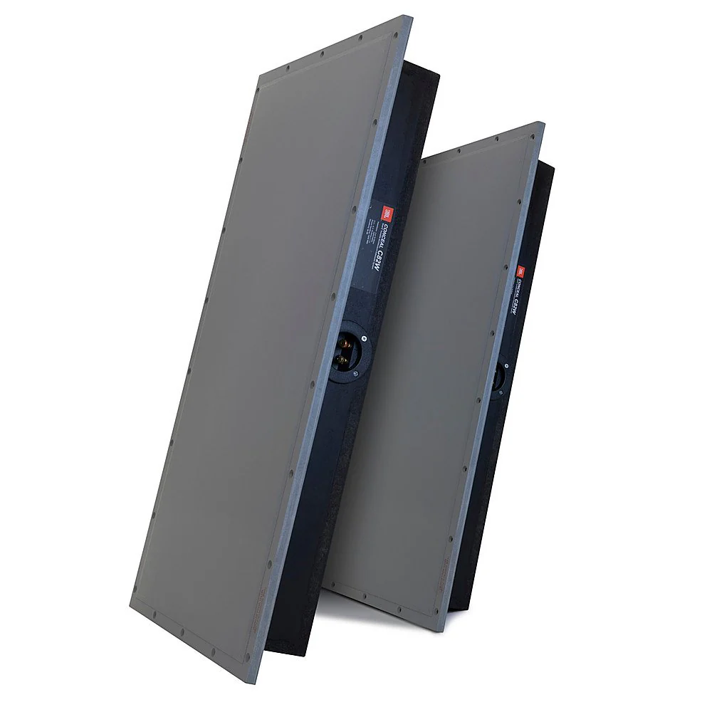 JBL Conceal C82W Dual-panel Dual 8 Inch Invisible Subwoofer System - Each (Gray)
