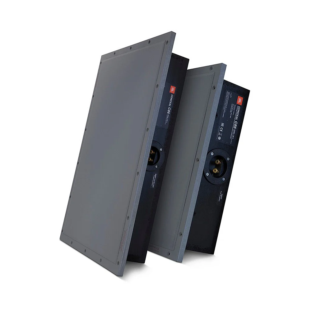 JBL Conceal C86 8 Inch 6-Element Dual Panel Invisible Loudspeaker - Each (Gray)
