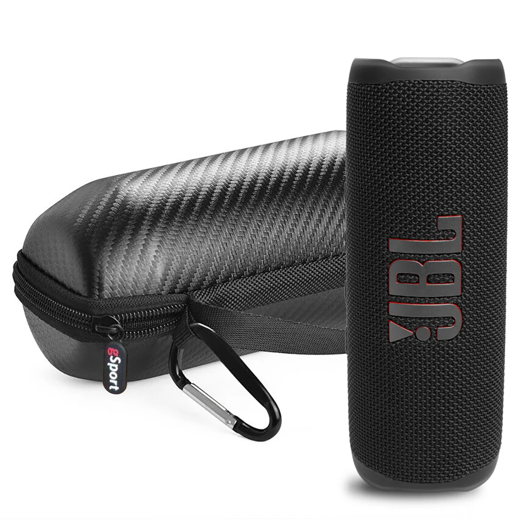 JBL Flip 6 Portable Waterproof Speaker with gSport Carbon Fiber case - Image 3