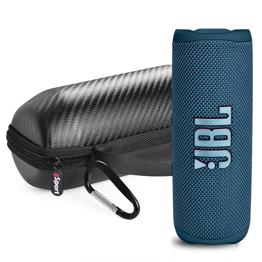 JBL Flip 6 Portable Waterproof Speaker with gSport Carbon Fiber case - Image 4