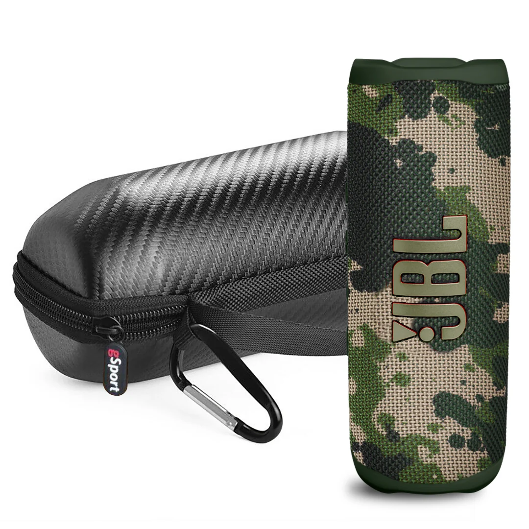 JBL Flip 6 Portable Waterproof Speaker with gSport Carbon Fiber case - Image 45