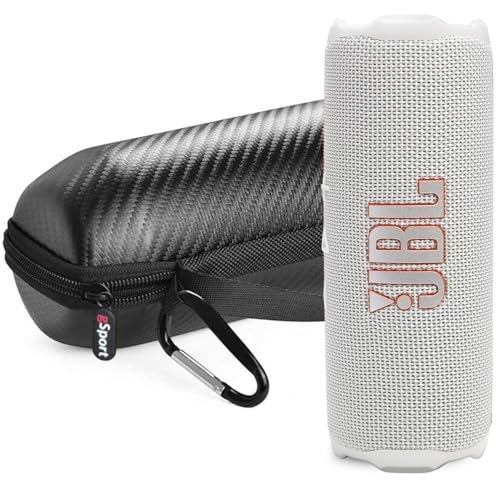 JBL Flip 7 Waterproof Portable Speaker Bundle with gSport Carbon Fiber Case - Image 4
