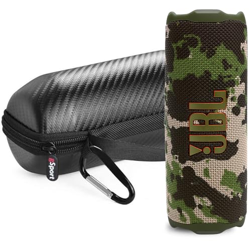 JBL Flip 7 Waterproof Portable Speaker Bundle with gSport Carbon Fiber Case - Image 6