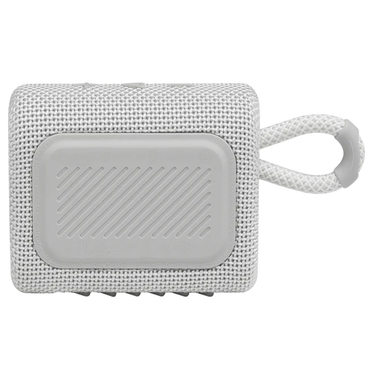JBL GO 3 Portable Waterproof Speaker (White) - Image 4