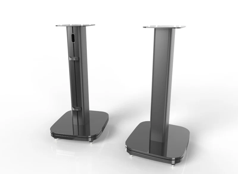 JBL HDI-FS Speaker Stands for HDI-1600 Bookshelf Speakers - Pair (Black) - Image 2