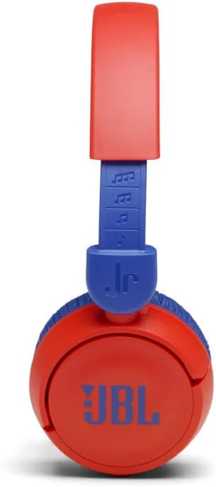 JBL JR 310BT Kids On Ear Wireless Headphone Bundle with gSport Deluxe Travel Case (Red) - Image 3