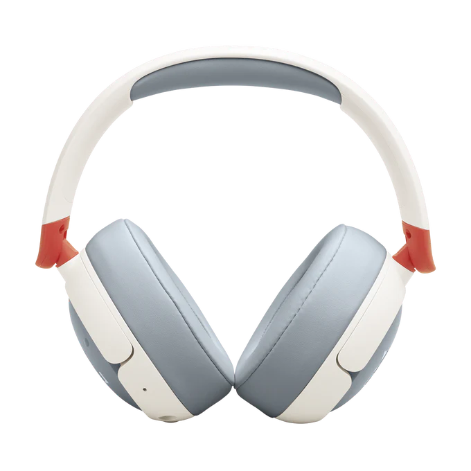 JBL JR 470NC Wireless Over-Ear Noise Cancelling Kids Headphones (White) - Image 2