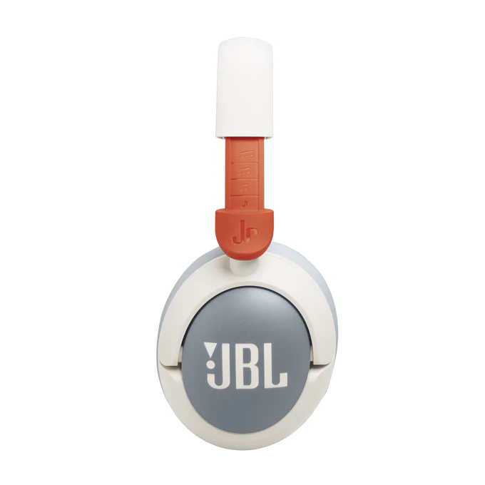 JBL JR 470NC Wireless Over-Ear Noise Cancelling Kids Headphones (White) - Image 3